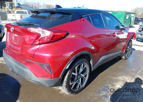 2019 Toyota C-Hr Xle from USA, damaged, VIN NMTKHMBX5KR072765